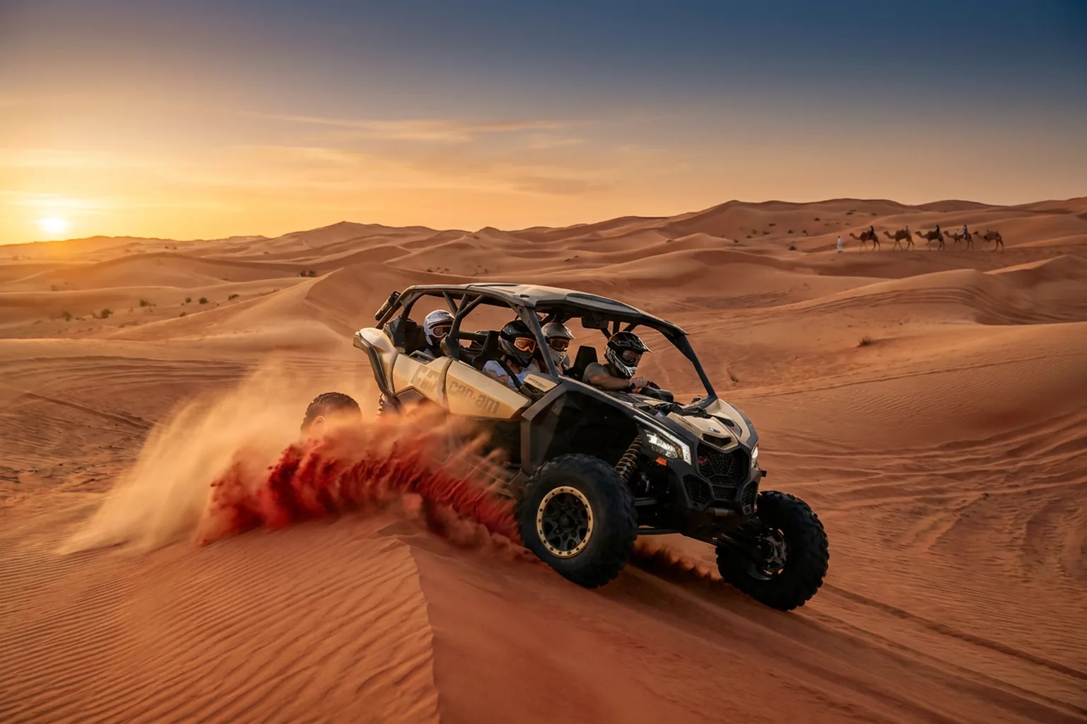 Can-Am Maverick X3 de 4 plazas - desert ride in Dubai