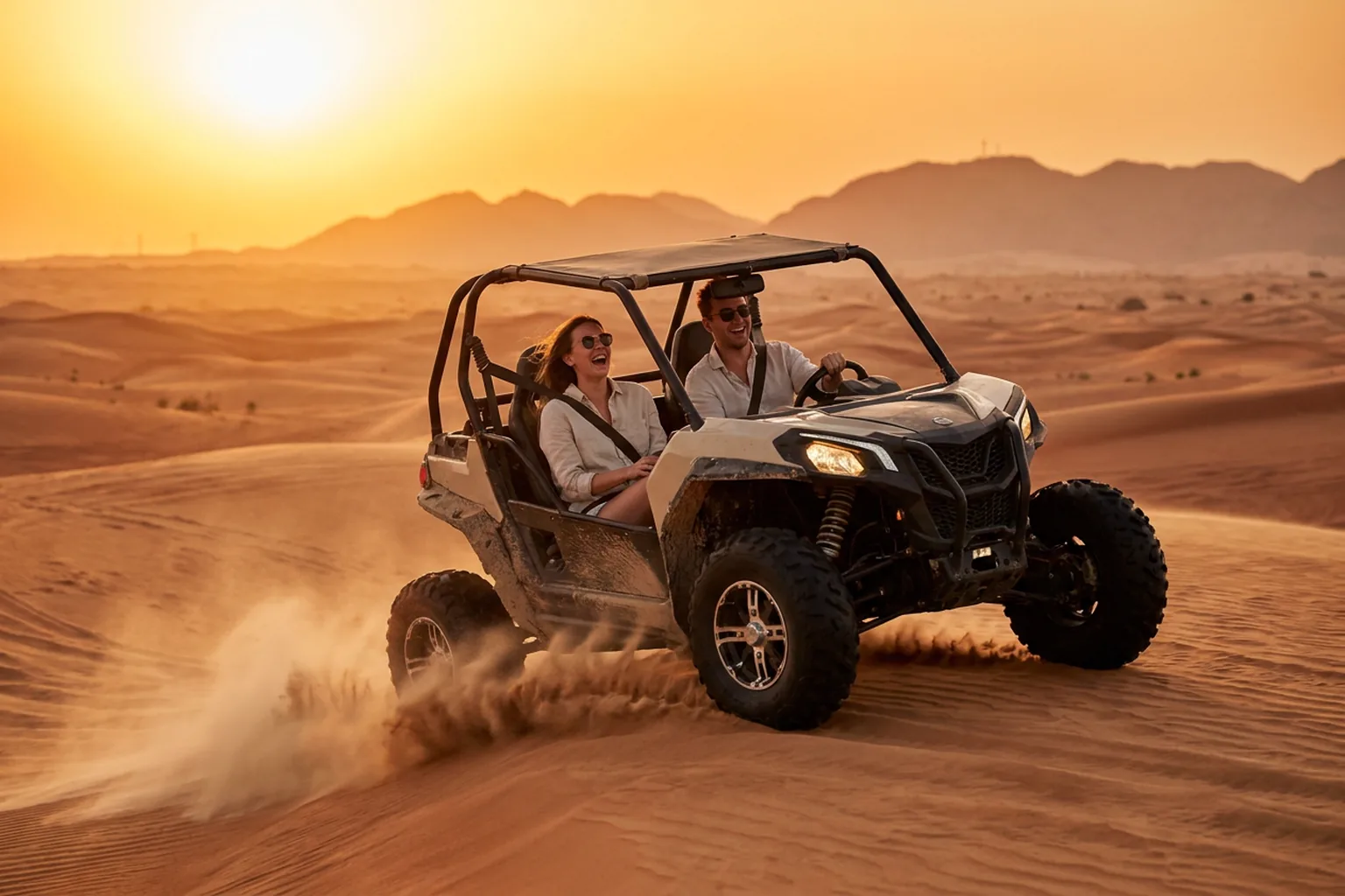 Paare Buggy Dubai - desert ride in Dubai