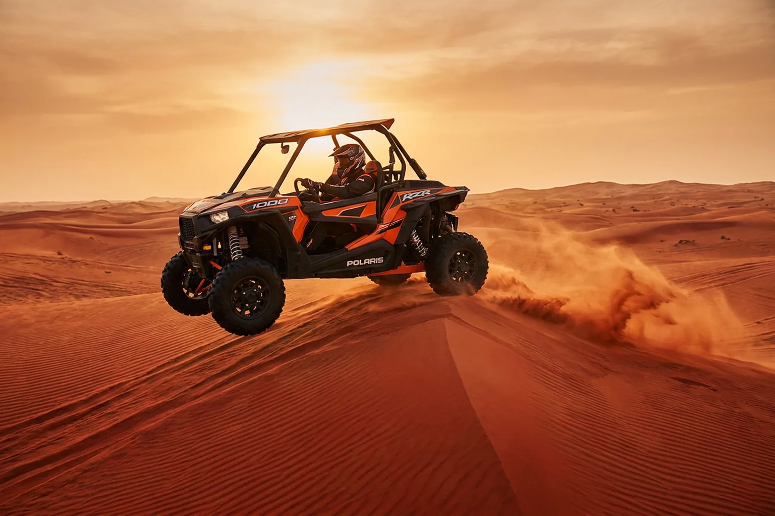 Polaris RZR 1000 2-Seater - desert ride in Dubai