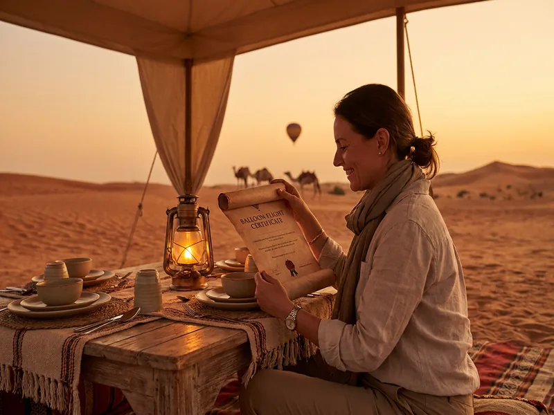 Balloon + سفاري الصحراء Combo Dubai package