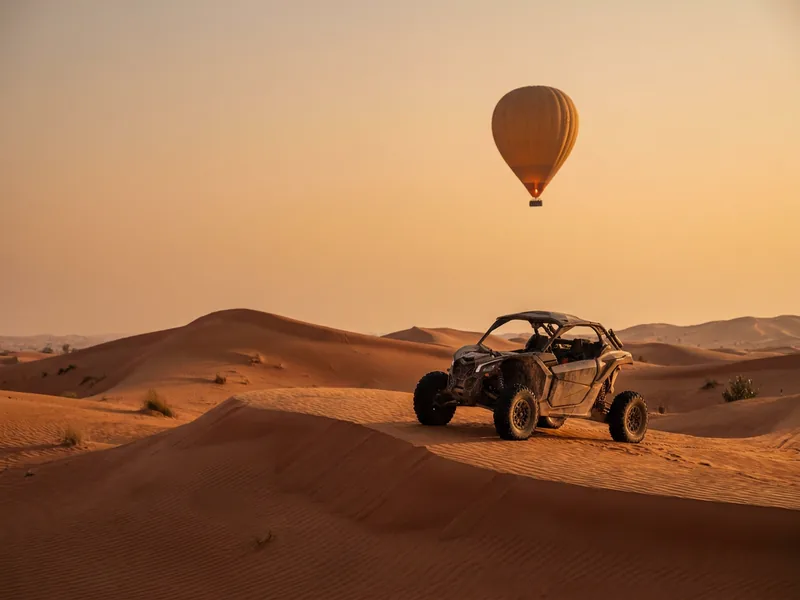 Ballon + Dune Buggy Kombi Dubai package