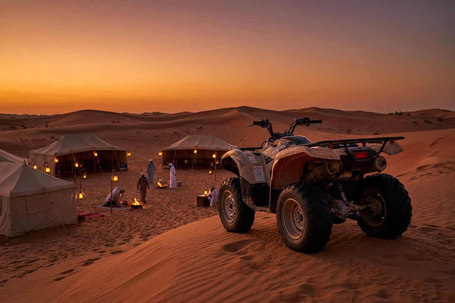 Safari + Quad Biking Kombi Dubai - Dubai desert celebration