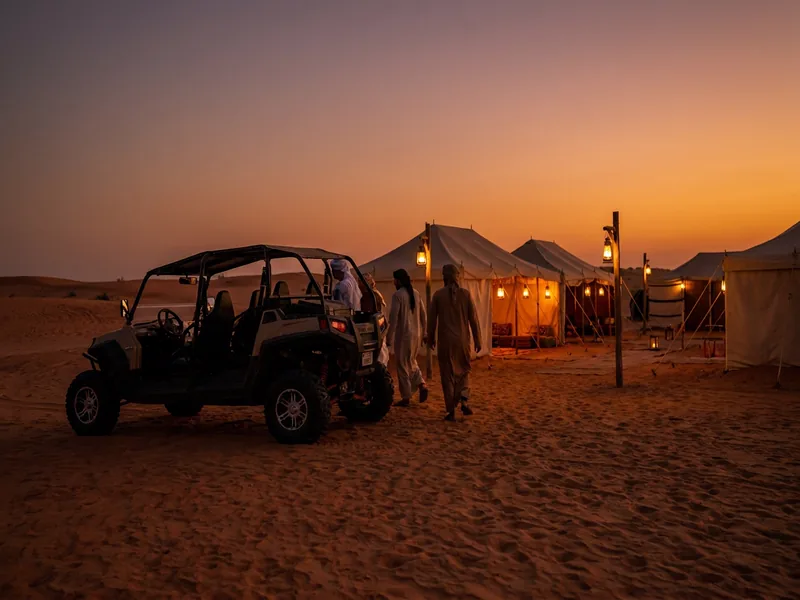 Dune buggy plus desert safari combo