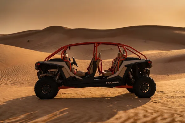 Polaris RZR 1000 four-seater dune buggy