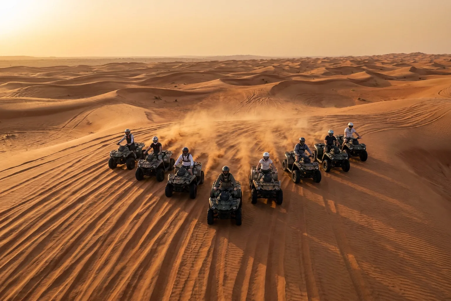Group دراجة رباعية دبي - desert ride in Dubai