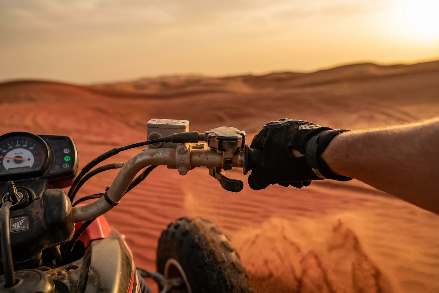 Self-Drive Quad Dubai - desert ride in Dubai